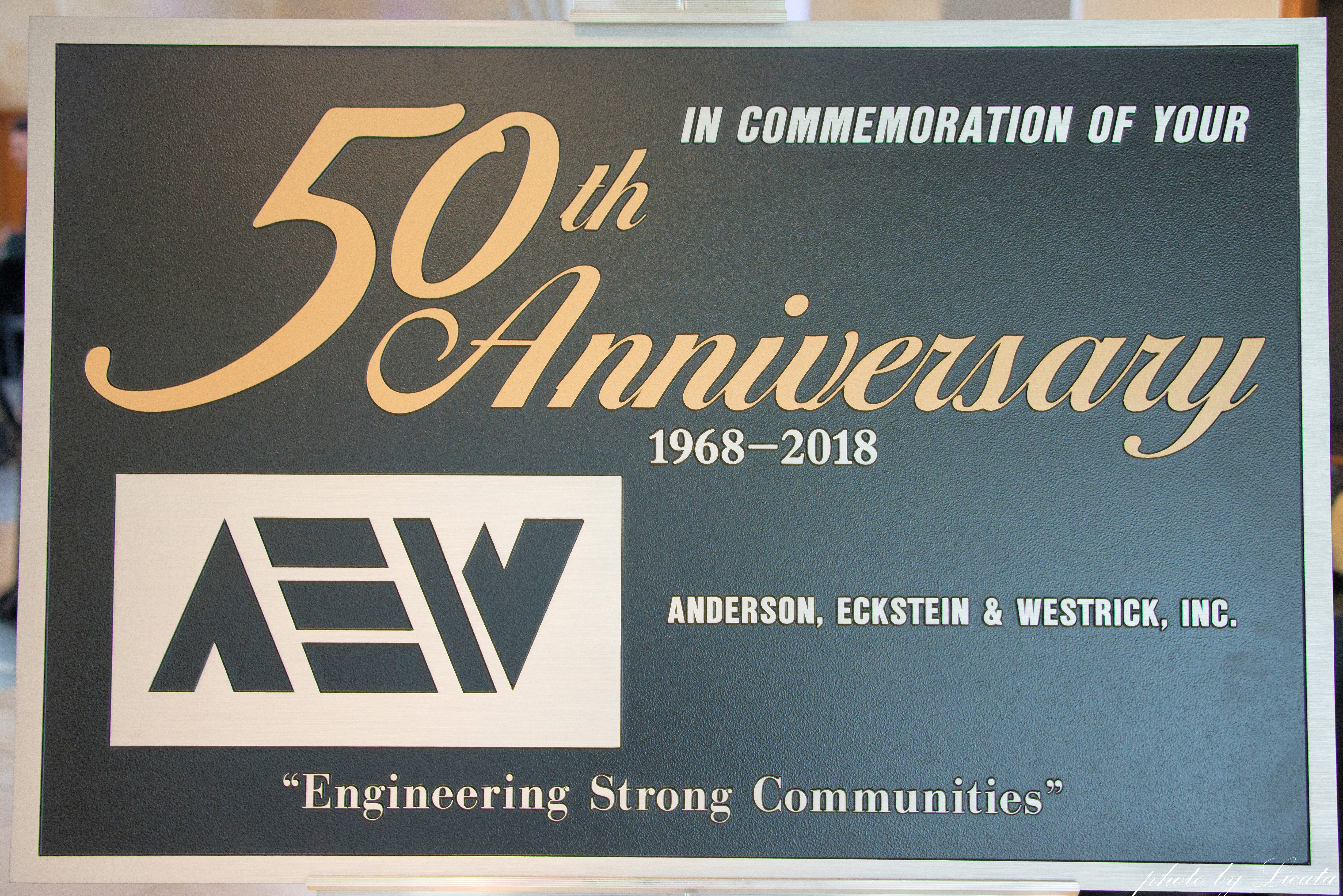 50th Anniversary Sign