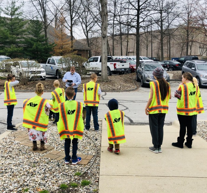 AEW bring your child to work day