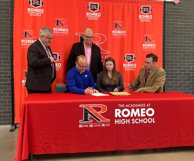 AEW Officially Joins Romeo High School s Academies Program Anderson