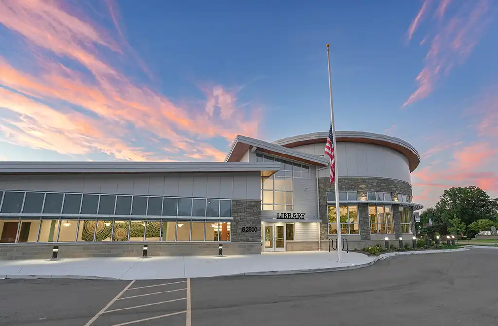 Shelby Township Library - Anderson, Eckstein & Westrick, Inc.